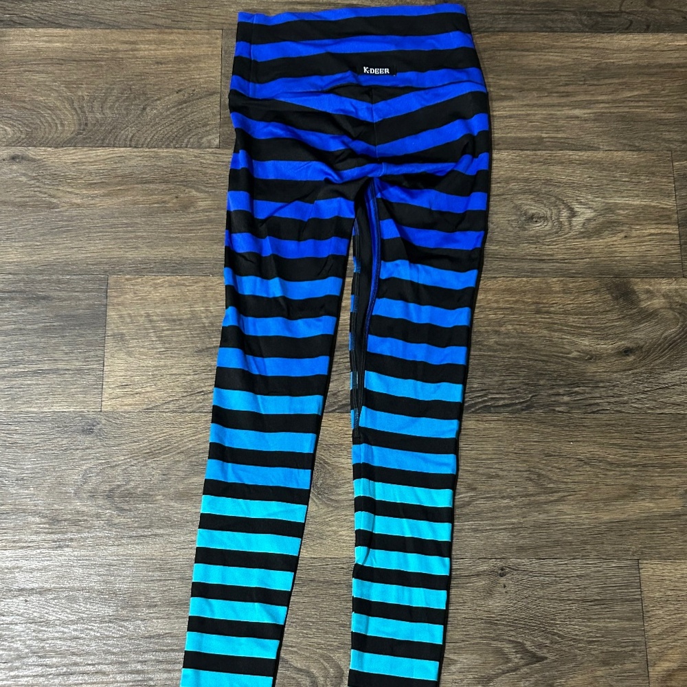 K-Deer Striped Leggings